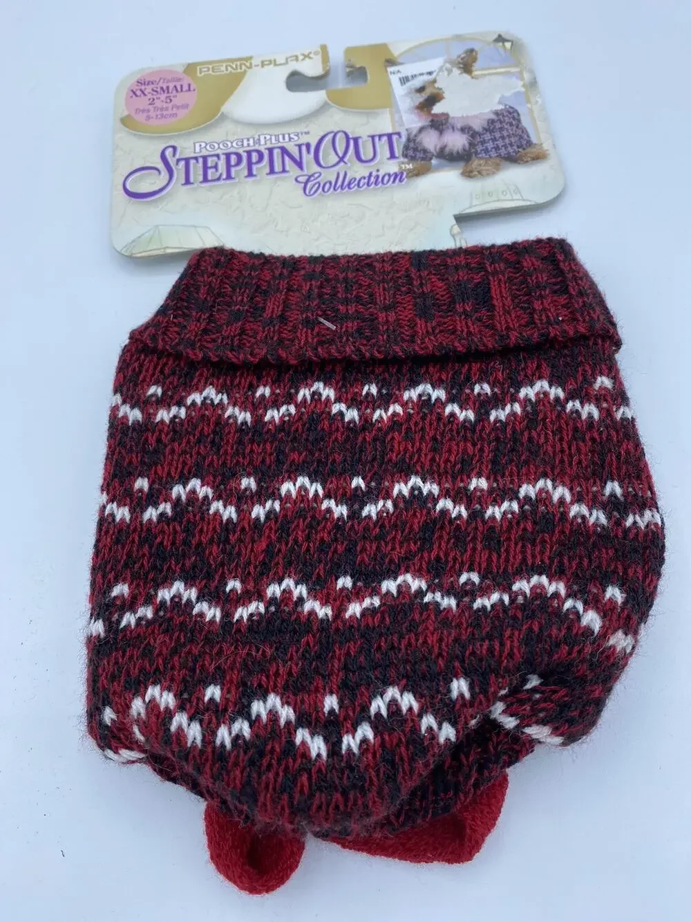 steppin out dog sweater